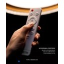 Ver imagem 5 de Plafon Led Redondo Kenle 50cm Com Controle Remoto Nordecor Preto