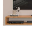 Ver imagem 5 de Painel Para Tv Nando De Até 50 Polegadas Carvalho Nobre/griz
