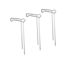 Ver imagem 1 de Kit 03 Suportes 1 Vara De Pesca Chão Fixo 30 Cm
