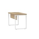 Ver imagem 5 de Mesa Escritório 1500x600x750mm M150-60pe40tub Noce Naturalle-branco