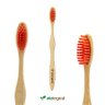 Kit de 4 Escovas de Dente Ecológicas de Bambú Nacional Ekological - 3