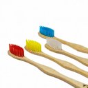 Ver imagem 4 de Kit de 4 Escovas de Dente Ecológicas de Bambú Nacional Ekological