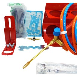 Maçarico Portátil Turbo Set 90 Original Oxyturbo Made Italy - 4