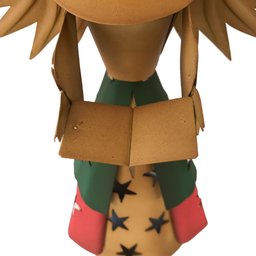 Querubim Rústico De Natal Com Livro Para Decoração de Mesa Libertas Rosas Artesanato Anjo Natalino H - 3