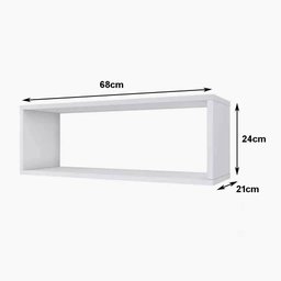 Nicho Mdf Branco Tx 24a X 68l X 21p Cm Nchbr002 - 2