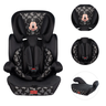 Cadeirinha Mickey Cadeira de Bebê para Auto Carro 9 a 36kg G1/g2/g3 Infantil Preta Cinto Regulável - 7