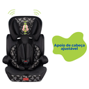 Ver imagem 5 de Cadeirinha Mickey Cadeira de Bebê para Auto Carro 9 a 36kg G1/g2/g3 Infantil Preta Cinto Regulável