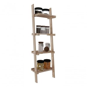 Conjunto Estante Minimalista Reforçada para Sala Cadernos e Arara Moderna Guardar Roupa Camisas Cab