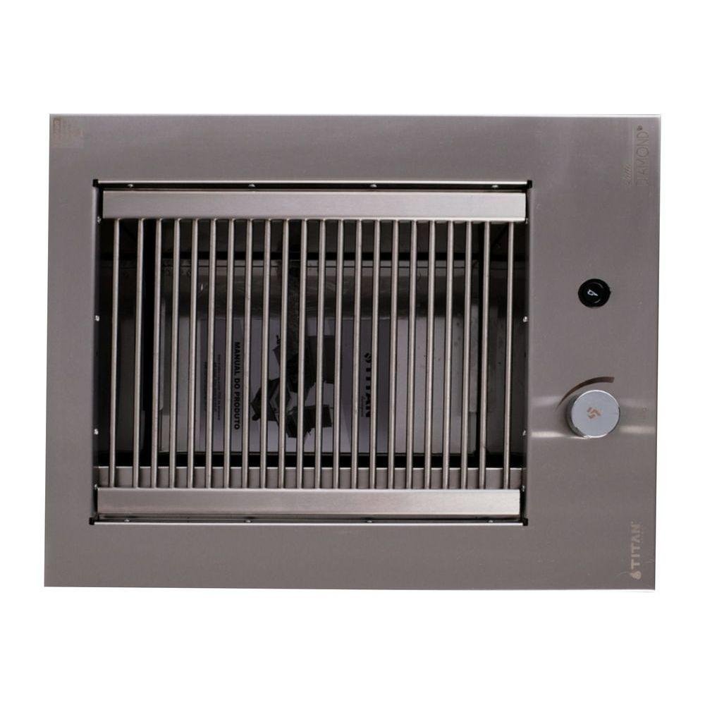 Churrasqueira Grill de Embutir sem Tampa À Gás Gn Natural Diamond Little Titan Bivolt - 5
