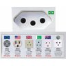 Adaptador Tomada Universal Internacional Viajem + 150 Países - 2