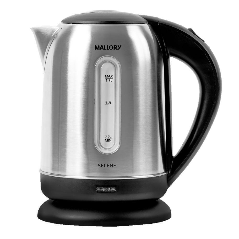 Chaleira Elétrica Mallory Selene Inox 1,7l 220v - 1