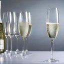 Ver imagem 7 de Jogo 2 Taças Champagne Espumante de Cristal 220ml - Conjunto Taças Titânio - Gastro - Luxo