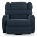 Ver imagem 5 de Poltrona do Papai Reclinável Napoli Glider Giratória Usb Veludo Fh1 - D'rossi