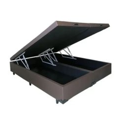 Cama Box Baú Queen com 30cm de Profundidade - Blindado - Luxo - 1