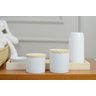 Kit Higiene Porcelana Montessoriano Bebê Bandeja Pinus Térmica Cuidados K054 - 3