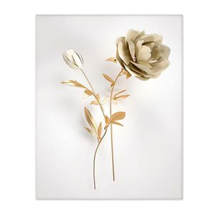 Quadro Decorativo Floral Fotografico Rosa, Tela em Canvas  Vertical ideal ambiente de Sala de Estar