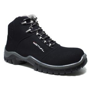 Bota de Segurança em Microfibra Estival - En10071s2 - Ca 44558:40/unissex/preto