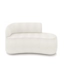 Ver imagem 5 de Sofá 2 Lugares Orgânico 140 Cm Morgan Bouclê Off White D03 - D'Rossi