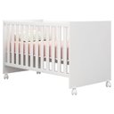 Ver imagem 2 de Berço Americano Mini Cama 100 Branco Brilho e Colchão Phisical 70/130 Ortobom Qmovi