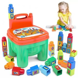 Brinquedo Blocolandia Cadeira Brincadeira ABC Dismat MK416