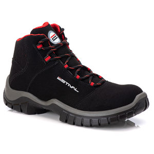 Bota de Segurança em Microfibra Estival - En10073s2 - Bico Composite - Ca 42555:43/unissex/preto