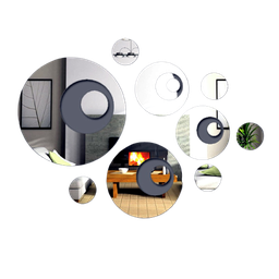 Espelho decorativo Bolas - 1