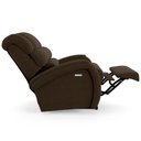 Ver imagem 5 de Poltrona do Papai Reclinável Napoli Elétrica Botão Led Veludo Marrom Fh1 - D'rossi