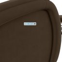 Ver imagem 3 de Poltrona do Papai Reclinável Napoli Elétrica Botão Led Veludo Marrom Fh1 - D'rossi