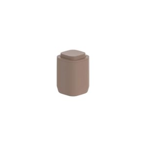 Porta Algodao ou Linha Aura - Marrom Amêndoa