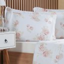 Ver imagem 2 de Jogo de Cama Queen 4 Pçs 200 Fios 100% Algodão 160x200x35cm Classique