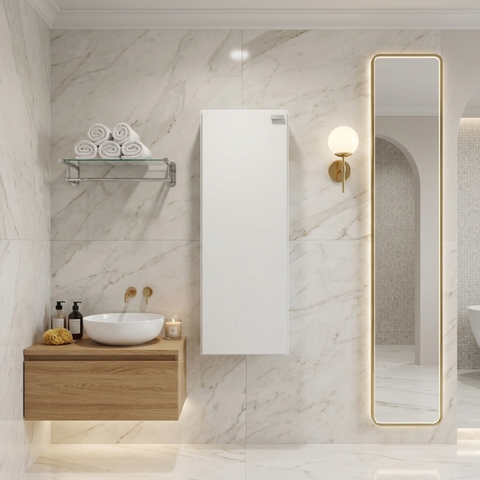 Armário Aéreo Utilitário 1 Porta 899 Carraro - Branco