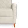 Poltrona Pérola Veludo Bege - Lucadi Home - 4