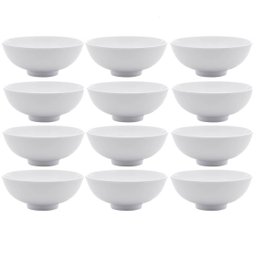 Kit 12 Bowls de Melamina 12,5x5cm Cumbuca Pequena Potinho para Sobremesa Frutas - 1