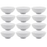 Kit 12 Bowls de Melamina 12,5x5cm Cumbuca Pequena Potinho para Sobremesa Frutas - 1