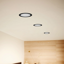 Ver imagem 3 de Painel Plafon LED Embutir de Teto 168mm 6500k 12w Preto. Blumenau Iluminação 80326001