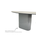 Ver imagem 6 de Mesa de Jantar Orgânica Stella 160x90cm Base Cinza Tampo Cinza