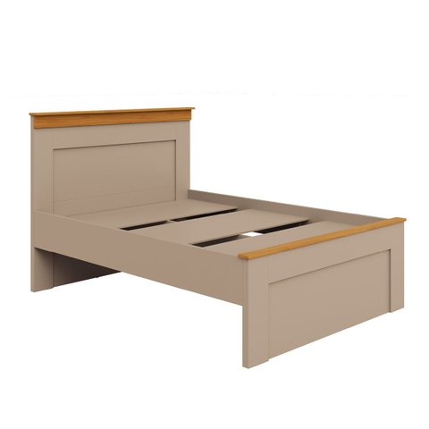 Cama de Solteiro em Mdf 88x188cm Design Moderno Resistente
