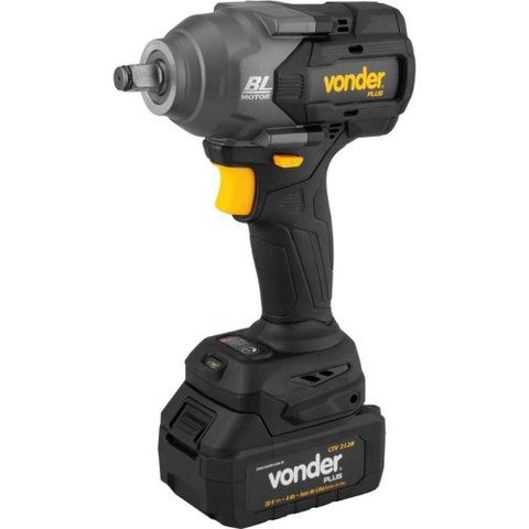 Chave de Impacto À Bateria 1-2'' 20v Bivolt Civ212b Vonder Plus