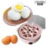 Cozedor de Ovos Elétrico 110v/220v Bivolt Rosa com Capacidade para até 7 Ovos Prático e Portátil - 4