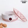 Cozedor de Ovos Elétrico 110v/220v Bivolt Rosa com Capacidade para até 7 Ovos Prático e Portátil - 1