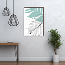 Ver imagem 7 de Quadro Decorativo Folhagem Abstrata 60x40cm MDF