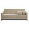 Sofá Cama 3 Lugares 2,00m Aurora Suede Adonai Estofados - 7