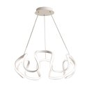 Ver imagem 1 de Lustre Pendente de Escritório em Alumínio Branco Led Integrado 3000k