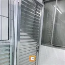 Ver imagem 2 de Porta Palheta sem Ventilação Alumínio  210cm x 80cm Direita Linha 25