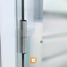 Porta Palheta sem Ventilação Alumínio  210cm x 80cm Direita Linha 25 - 4