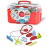 Maleta Medica Doutor Cia 5317 Conjunto Maletinha Infantil Pediatra Medico Brinquedo Profissões Menin - 1