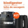 Kit Fossa Séptica Biodigestor 1.500l/dia Fibromar e Leito de Secagem Fortlev - 2