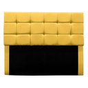 Ver imagem 2 de Cabeceira Cama Box Estofada King 195 Cm Costa Rica Suede:amarelo