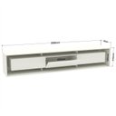 Ver imagem 3 de Rack para TV até 84 Polegadas Suspenso com LED 220cm Madison Yescasa Bege
