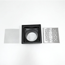 Ver imagem 2 de Ralo Quintal 15x15 Inox 304 Dubai Coletor Saída Fundo